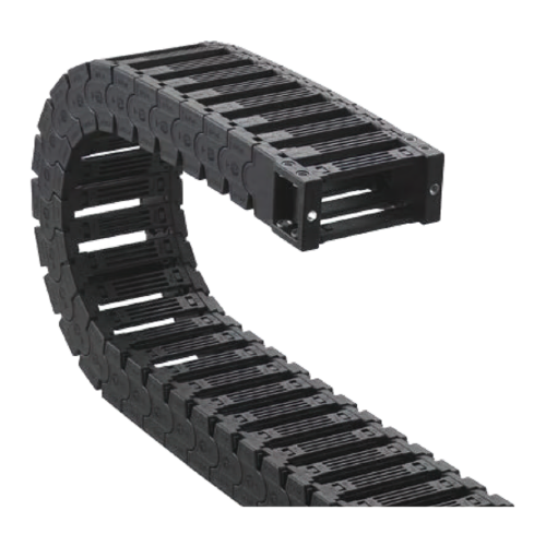 Cable-channel JY25Q.1.75W125 (25×75 mm, l: 1000 mm, r: 125 mm)