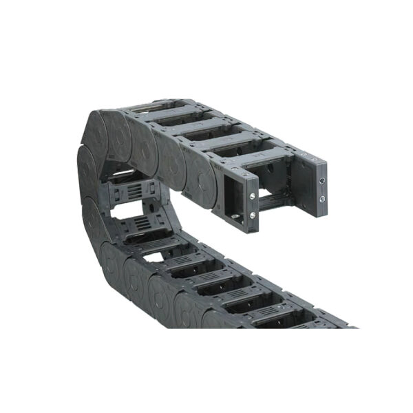 Cable-channel JN555Q.1.150W200 (55×150 mm, l: 1000 mm, r: 200 mm) - Hochwertige Kabelschleppketten und flexible Kühlmittelschläuche von JFLO für industrielle Maschinen und Automatisierung. Langlebig, effizient und für präzise Anwendungen in CNC-Maschinen und Produktionslinien entwickelt.