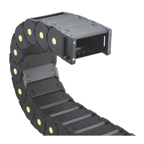 JEZ80F cable channel.2.125S250 (80×125 mm, L: 1000 mm, R: 250 mm)