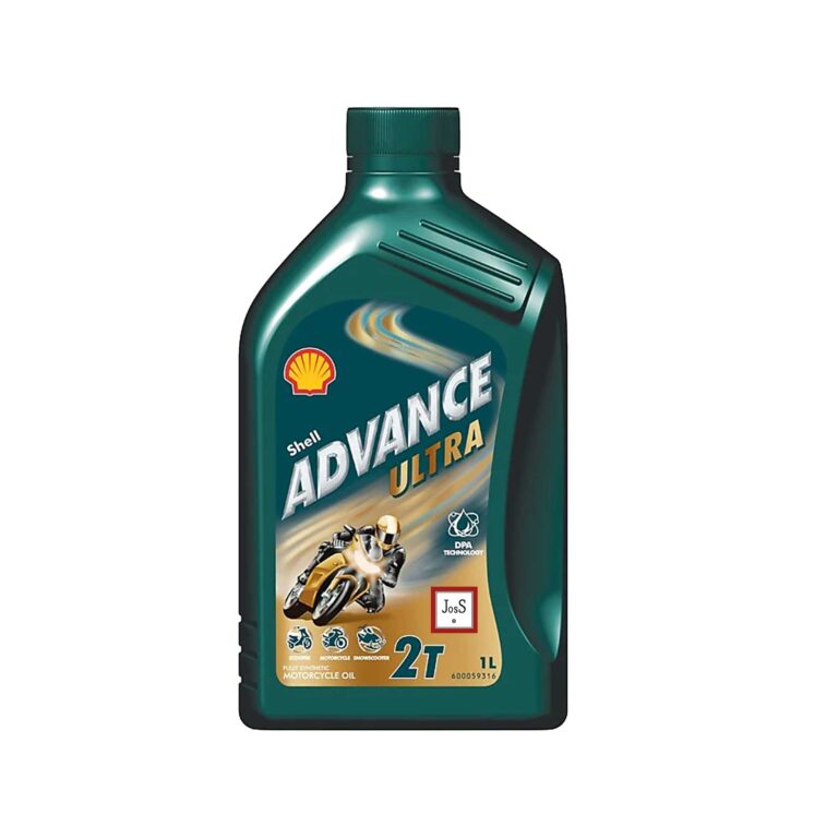 Shell Advance Ultra 2T is a synthetic-based, high-performance 2-stroke motorcycle oil that delivers ultra-low smoke, outstanding engine cleanliness, and peak lubrication for high-performance motorcycles in extreme conditions.