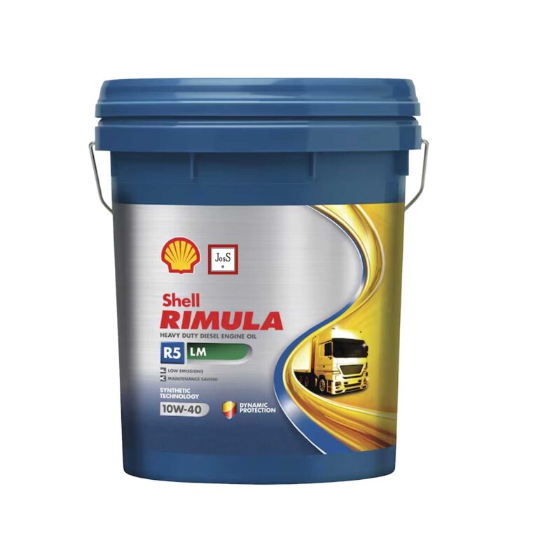 Shell Rimula R5 LM 10W-40 is a synthetic-technology, low-SAPS heavy-duty diesel engine oil formulated to protect modern low-emission engines, extend oil drain intervals, and minimize maintenance through improved engine cleanliness and after-treatment compatibility.