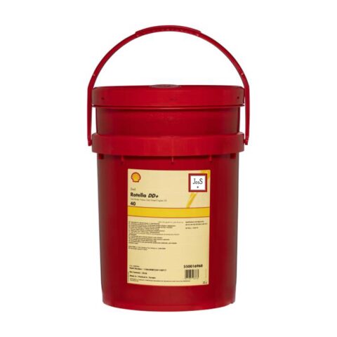 Shell Rotella DD+ 40 is a high-performance SAE 40 monograde diesel engine oil specifically formulated for Detroit Diesel two-stroke engines, offering low-ash technology, advanced detergency, and superior protection against valve deposits, wear, and corrosion.