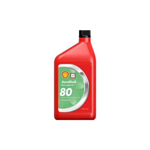 AeroShell Oil 80 is a high-quality, straight mineral oil designed for use in four-stroke cycle aircraft piston engines, especially during engine break-in periods where non-dispersant performance is required.