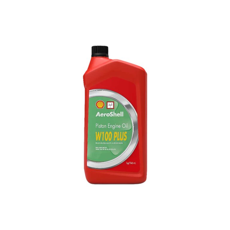 AeroShell Oil W 100 Plus is an SAE 50 mineral ashless dispersant oil enhanced with anti-wear and anti-corrosion additives, offering advanced protection for aircraft piston engines that require single-grade oil performance with multigrade-level additives.