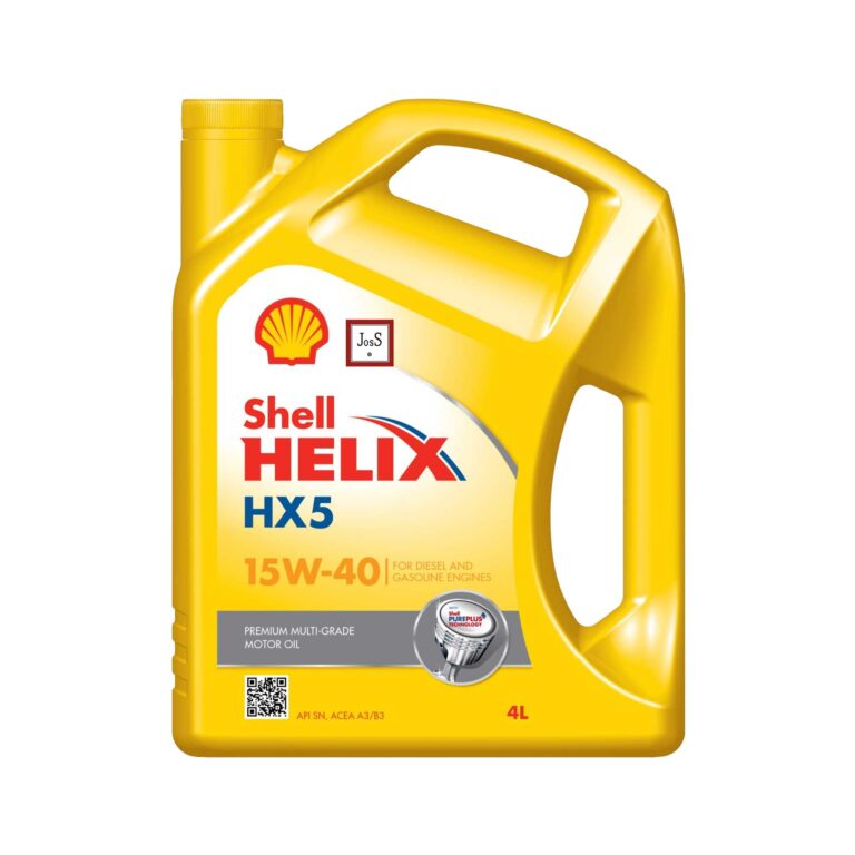 Shell Helix Diesel HX5 15W-40 is a premium mineral-based diesel engine oil formulated with cleansing technology to reduce engine noise, prevent soot build-up, and deliver long-lasting protection for naturally aspirated and turbocharged diesel engines.