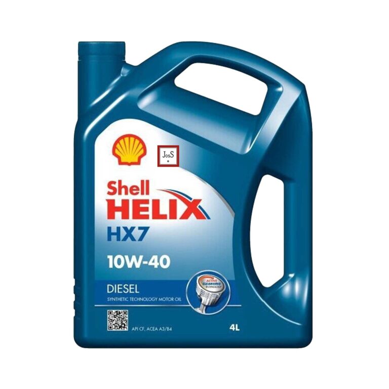 Shell Helix Diesel HX7 10W-40 is a synthetic technology diesel engine oil with advanced cleansing technology, offering enhanced protection, reduced oil consumption, and smoother engine performance for modern turbocharged diesel engines.