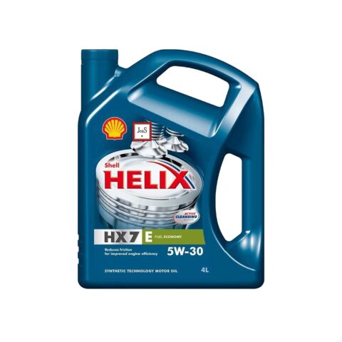 Shell Helix HX7 E 5W-30 is a premium synthetic technology engine oil that delivers exceptional engine cleansing and fuel efficiency while reducing emissions in modern petrol and diesel vehicles.
