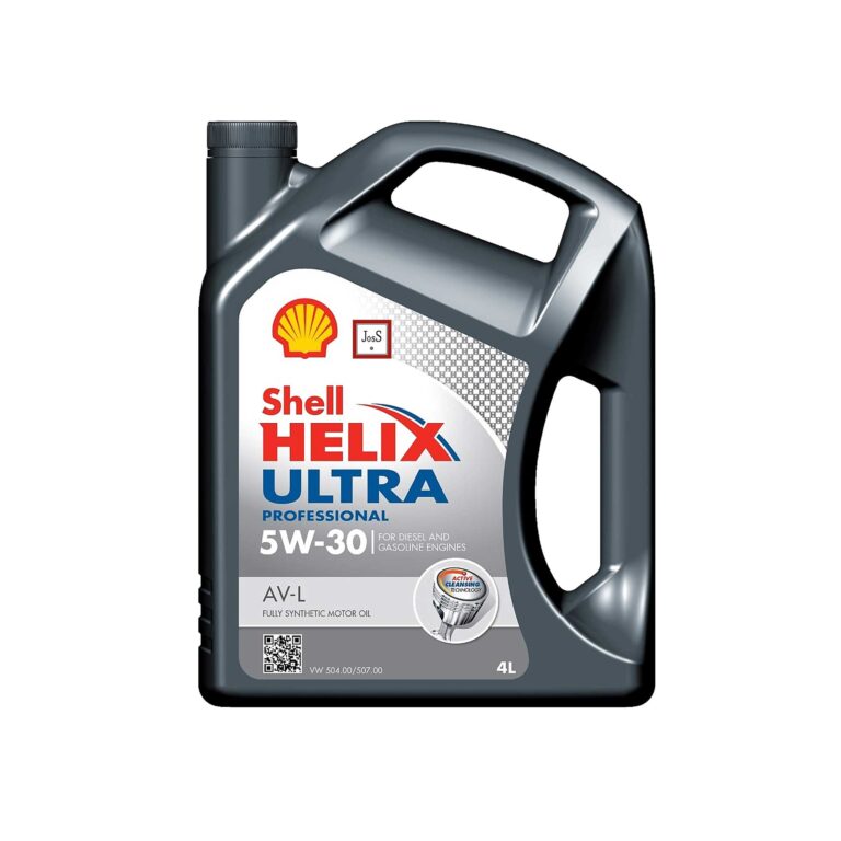 Shell Helix Ultra AV-L 5W-30 is a fully synthetic, low-SAPS motor oil designed for Volkswagen Group vehicles, providing advanced protection for engines and emissions systems, including those equipped with diesel particulate filters.