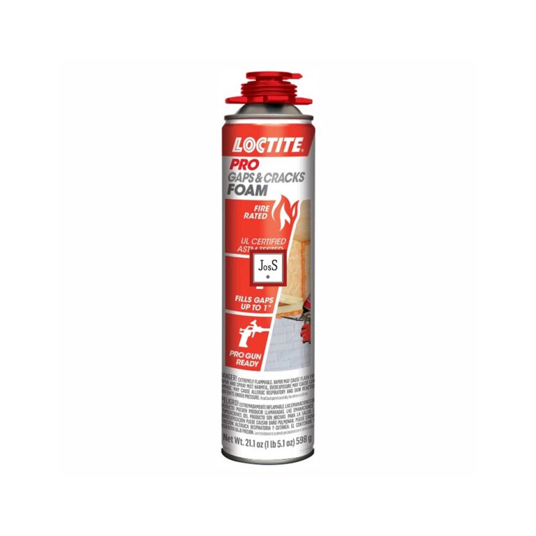 LOCTITE® Gaps & Cracks Pro Foam is a high-density, polyurethane-based expanding foam designed for professional sealing of small gaps and cracks, offering excellent durability, insulation, and water resistance.
