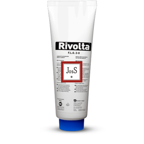 RIVOLTA F.L.G. 2-0 is a high-performance, fully synthetic grease designed for long-term lubrication of chains, bearings, and sliding components under high temperature and heavy load conditions.