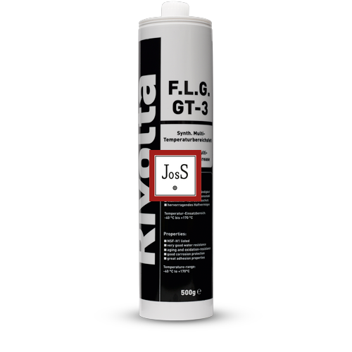RIVOLTA F.L.G. GT-3 is a fully synthetic, high-performance grease designed for chains, bearings, and sliding components that require superior load-bearing capacity, high-temperature stability, and long-lasting lubrication.