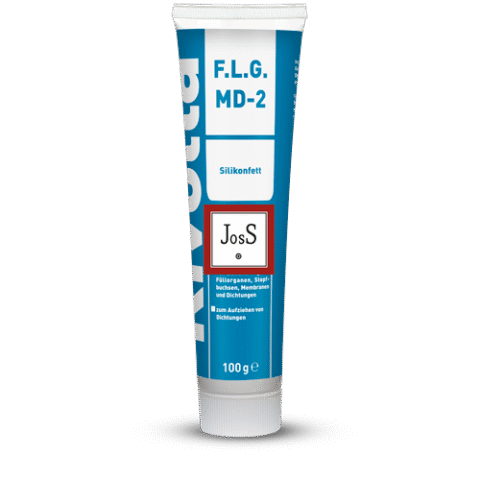 RIVOLTA F.L.G. MD-2 is a fully synthetic, high-performance grease for food and pharmaceutical industries, offering excellent wear protection, thermal stability, and NSF H1 registration for incidental food contact.