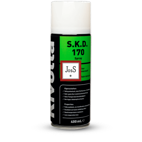 RIVOLTA S.K.D. 170 is a slow-evaporating, high-purity industrial cleaner designed for powerful degreasing and cleaning of sensitive components and surfaces without leaving any residues.