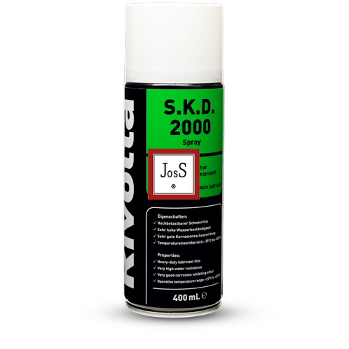 RIVOLTA S.K.D. 2000 is a residue-free, ultra-low evaporation industrial cleaner designed for demanding cleaning applications requiring deep penetration, long contact time, and high dissolving power for oils, greases, and contaminants.