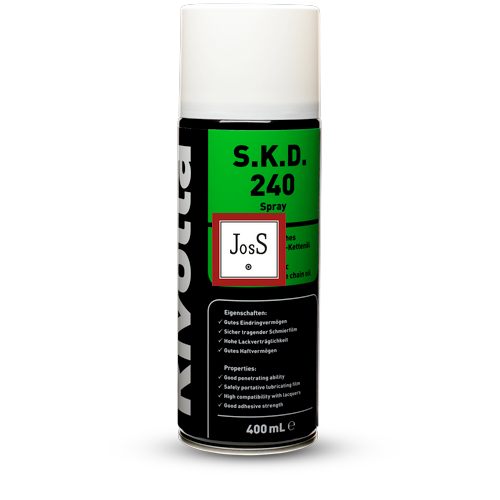 RIVOLTA S.K.D. 240 is a high-performance, low-evaporation industrial cleaner for removing oils, greases, waxes, and pastes from machinery and components, offering deep cleaning and residue-free results.