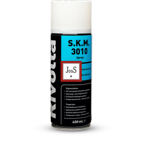 RIVOLTA S.K.M. 3010 Spray is a ready-to-use, fast-evaporating cold cleaner based on isoparaffins, designed for residue-free degreasing of metal, plastic, and rubber components in maintenance and production settings.