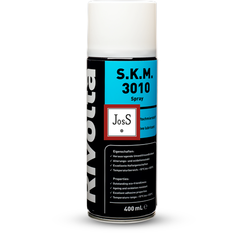 RIVOLTA S.K.M. 3010 Spray is a ready-to-use, fast-evaporating cold cleaner based on isoparaffins, designed for residue-free degreasing of metal, plastic, and rubber components in maintenance and production settings.
