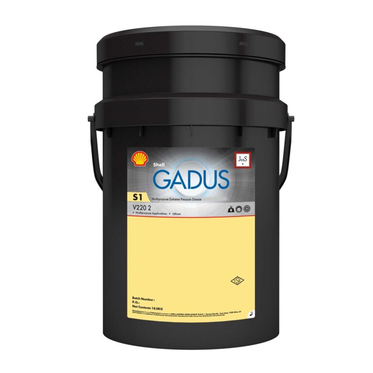 Shell Gadus S1 V220 2 is a lithium-based multipurpose EP grease formulated for general industrial lubrication where good water resistance and wear protection are required.