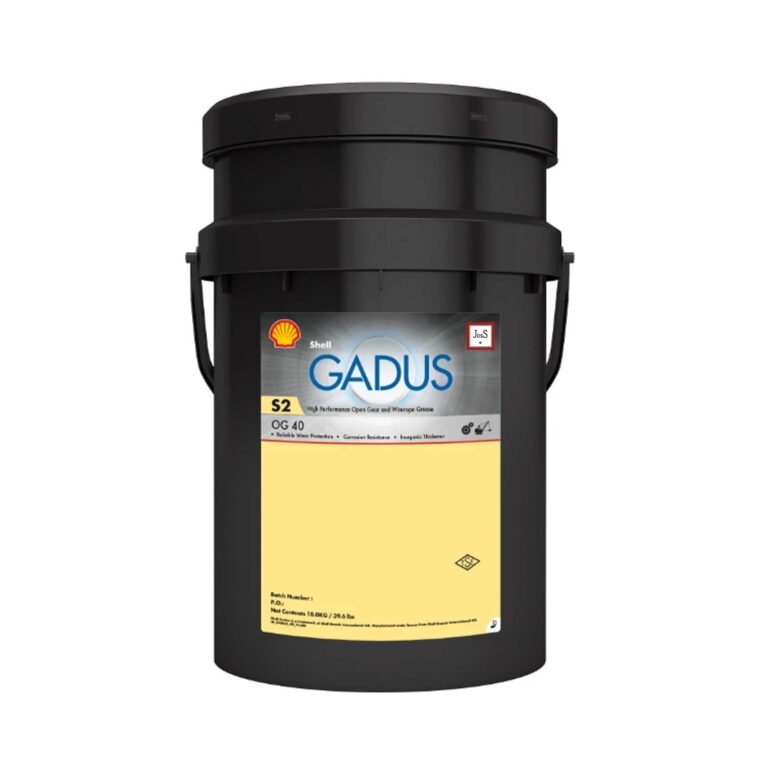 Shell Gadus S2 OG 40 is a premium performance open gear grease designed for heavy-duty industrial and mining applications, providing exceptional wear protection and resistance to extreme operating conditions.