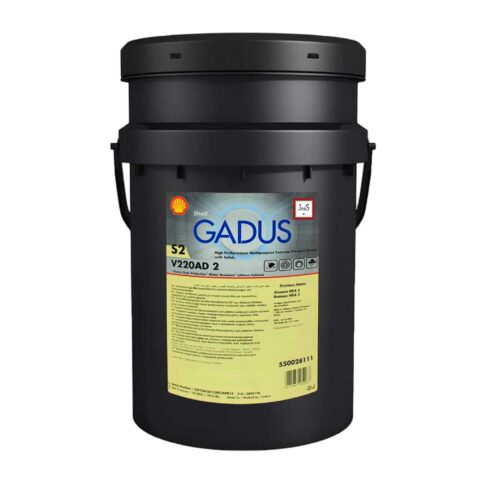 Shell Gadus S2 V220AD 2 is a high-performance multipurpose lithium/calcium grease reinforced with solid lubricants, engineered for shock-loaded heavy-duty bearings in damp and hostile environments.
