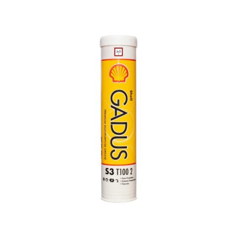 Shell Gadus S3 T100 2 is a premium multipurpose polyurea-thickened grease engineered for long-life performance and thermal stability in high-temperature industrial bearings.