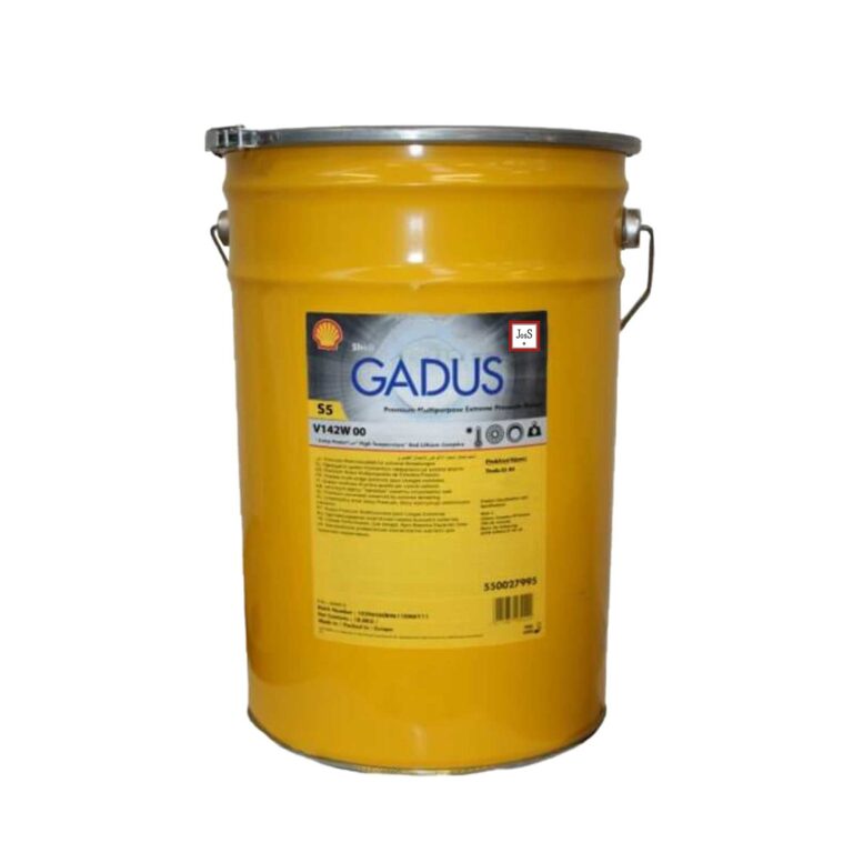 Shell Gadus S5 V142W 00 is a synthetic, lithium-based, semi-fluid gear grease engineered for sealed industrial gearboxes requiring long-life, low-friction performance and reduced power losses.