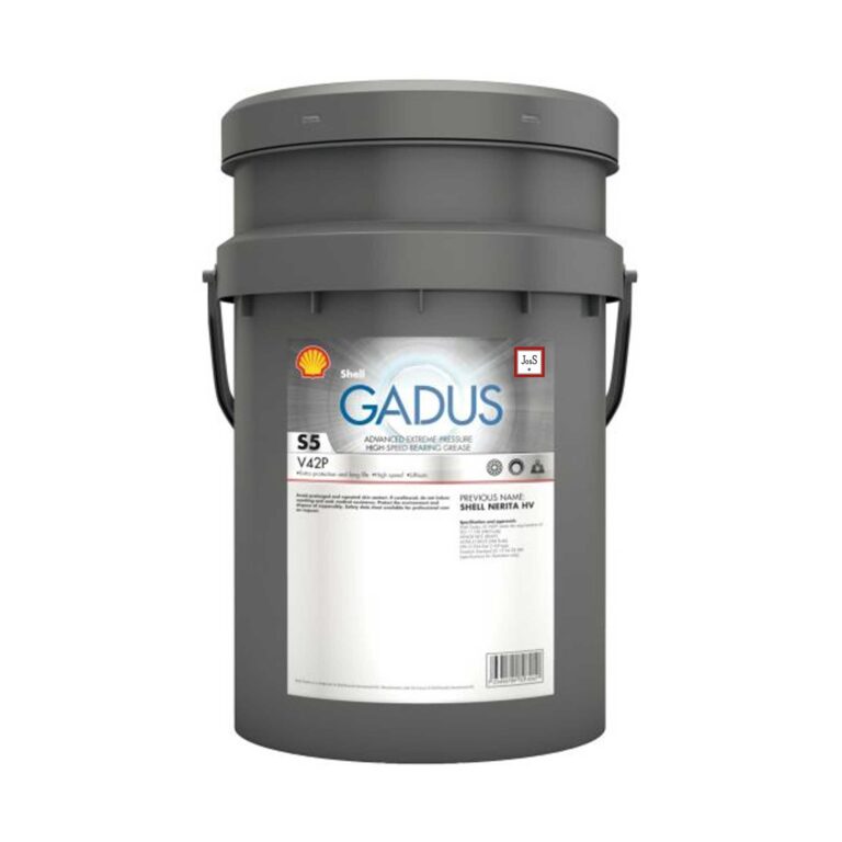 Shell Gadus S5 V42P 2.5 is an advanced lithium-based EP grease designed for high-speed bearings, offering long service life, thermal stability, and compatibility with a wide range of industrial applications.