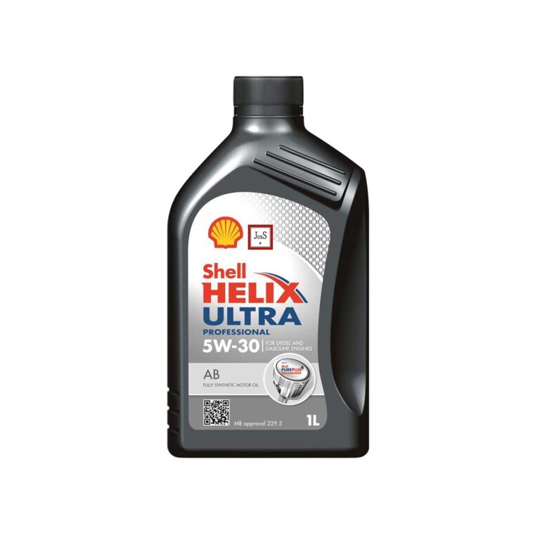 Shell Helix Ultra AB 5W-30 is a fully synthetic engine oil engineered for Mercedes-Benz gasoline and non-DPF diesel engines, delivering extended drain capability, superior engine cleanliness, and exceptional wear protection.