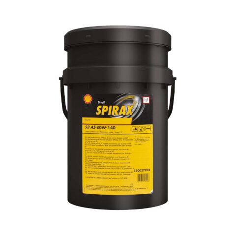 Shell Spirax S3 AS 80W-140 is a high-performance GL-5 axle oil, specifically developed for heavy-duty axles and transmissions under severe operating conditions, offering excellent oxidation stability, wear protection, and extended drain capability.