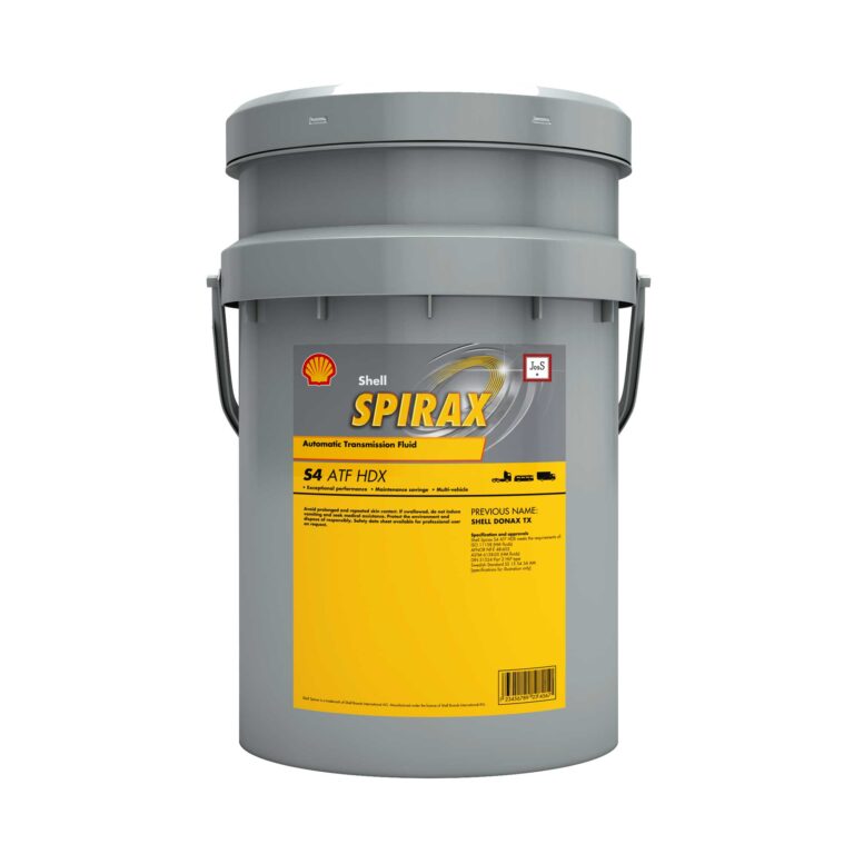 Shell Spirax S4 ATF HDX is an advanced synthetic technology automatic transmission fluid designed for heavy-duty vehicles and passenger cars, delivering excellent performance, extended drain capability, and superior protection under severe operating conditions.