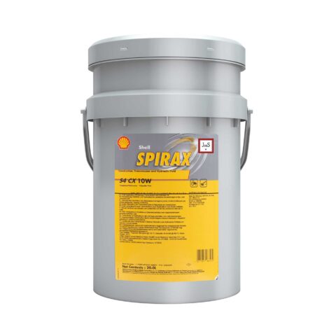 Shell Spirax S4 CX 10W is a high-performance off-highway transmission and hydraulic oil, engineered to provide superior protection, reliable friction performance, and long service life for heavy-duty construction and mining equipment.