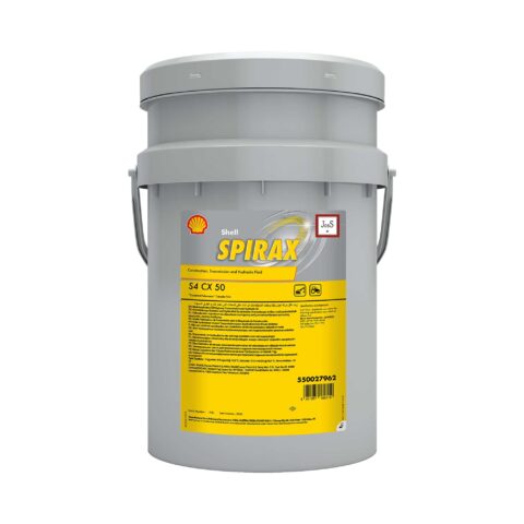 Shell Spirax S4 CX 50 is a high-performance off-highway transmission and final drive oil, designed to deliver outstanding protection, friction stability, and long service life in heavy-duty construction and mining equipment.