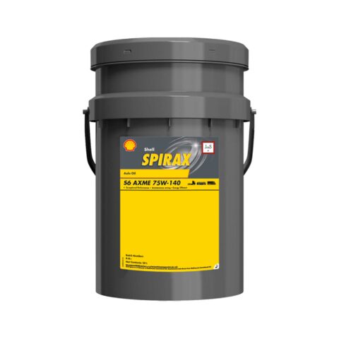 Shell Spirax S6 AXME 75W-140 is a fully synthetic, fuel-efficient axle and transmission oil designed for heavy-duty axles and non-synchronized transmissions, delivering ultimate protection, extended drain capability, and improved mechanical efficiency.