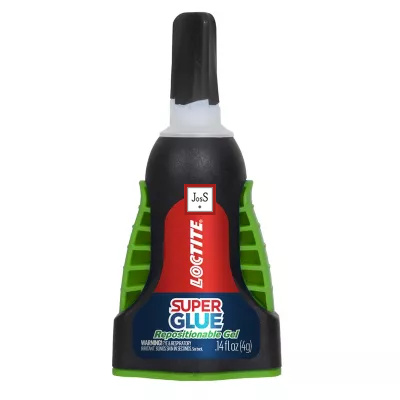 LOCTITE® Super Glue Repositionable Control is a unique, fast-setting cyanoacrylate adhesive with a repositionable formula that allows parts to be adjusted before forming a strong, durable bond.