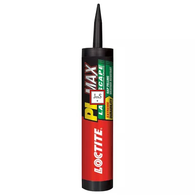 LOCTITE® PL Max Landscape Adhesive is a high-strength, weather-resistant, all-weather construction adhesive formulated for landscape block, stone, and masonry applications.