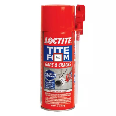 LOCTITE® Tite Foam Gaps & Cracks is a polyurethane-based expanding foam sealant designed for filling, sealing, and insulating small gaps and cracks with durable, water-resistant, and UV-stable performance.