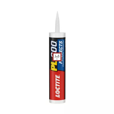 LOCTITE® PL 200 Projects is a general-purpose, water-based construction adhesive designed for bonding common building materials in interior projects with strong initial grab and easy application.