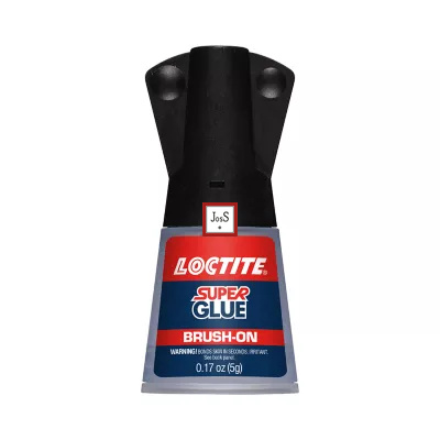 LOCTITE® Super Glue Brush On is a fast-setting, crystal-clear cyanoacrylate adhesive with a convenient brush applicator for precise and controlled bonding of various materials.
