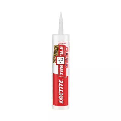 LOCTITE® Polyseamseal® Tub & Tile Adhesive Caulk is a premium acrylic latex caulk with silicone designed to provide a flexible, waterproof seal and durable adhesion for bathroom and kitchen applications.