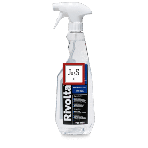 RIVOLTA B.W.K. is a ready-to-use, water-based industrial cleaner designed to remove persistent dirt from water-resistant surfaces in a wide range of applications.