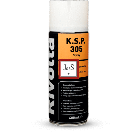 RIVOLTA K.S.P. 305 Spray is a colourless, waxy corrosion protection spray designed for the intermediate and long-term preservation of injection moulds, tools, and extruder components during storage.
