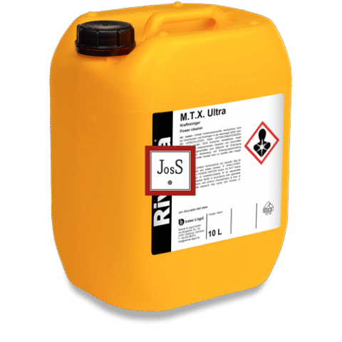 RIVOLTA M.T.X. Ultra is a high-efficiency industrial power cleaner designed for the thorough removal of greases, waxes, tar, and other persistent contaminants from machine and metal parts.
