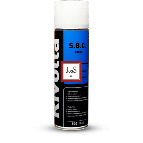 RIVOLTA S.B.C. Spray is a fast-evaporating, residue-free industrial cleaner designed for effective degreasing of metallic surfaces, particularly in food, beverage, and pharmaceutical environments.
