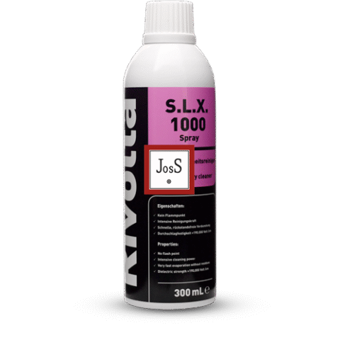 RIVOLTA S.L.X. 1000 is a special safety cleaner designed for residue-free cleaning of sensitive electronic and mechanical components, even under voltage and in oxygen-bearing systems.