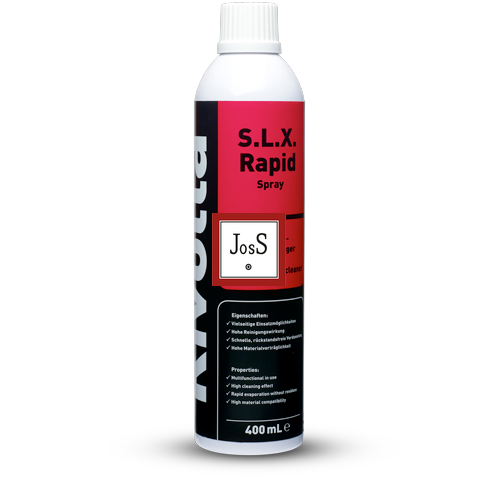 RIVOLTA S.L.X. Rapid Spray is a universal rapid cleaner designed for efficient and residue-free cleaning of components across food, pharmaceutical, and electronic industries.