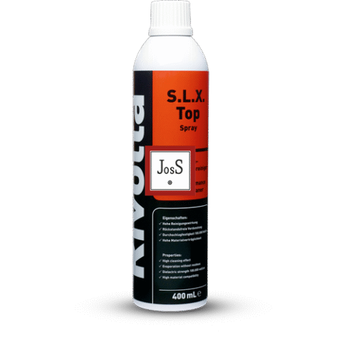 RIVOLTA S.L.X. Top is a high-performance electro cleaner designed for residue-free cleaning of de-energized electrical and electronic components.