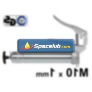 Umeta One-hand Grease Gun 85/PK, zinc-coated steel, thread M10x1