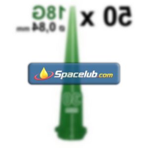 Loctite 97222 Set with 50 PE tapered tip dispensing needles 18G green