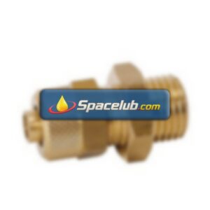 Perma 104822 Tube connector Brass G1/4 male for tube oØ 8 mm