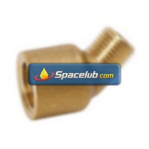 Perma 104826 Angle 45° Brass M10x1 male x G1/4 female